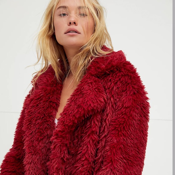 Free people fluffy coat sezane - Picture 3 of 3